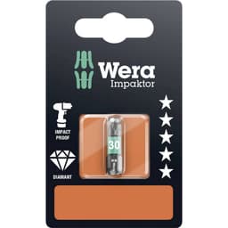 Wera 867/1 IMP DC SB SiS Torx-Bit T 30 Verktygsstål