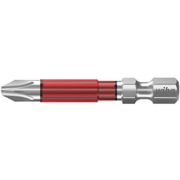 Stjärn-Bit PH 1 Wiha Molybdän- Vanadium- stål härdad 5