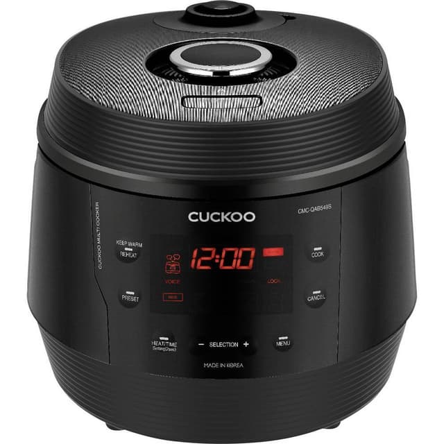 Multikokare Cuckoo CMC-QAB549S Svart med ångfunktion