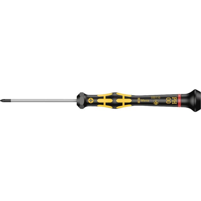 ESD Stjärnskruvmejsel Wera 1550 PH 00 Klinglängd: 60 mm