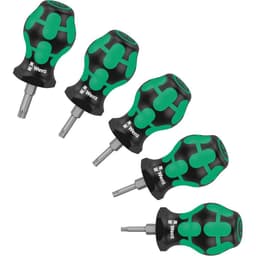 Verkstad Skruvmejsel set 5 delar Wera Stubby Set TX 1