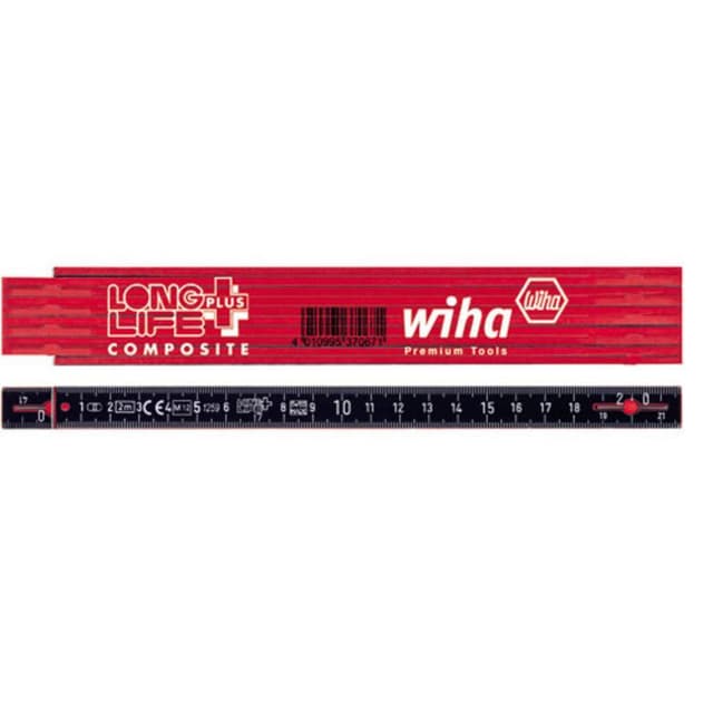 Wiha 37067 Tumstock 2 m Plast