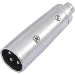 Omnitronic 30226566 XLR Adapter [1x RCA-hona - 1x