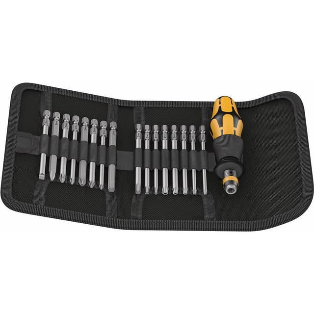Wera Kraftform Kompakt 60 ESD ESD Bit-skruetrækker 1/4