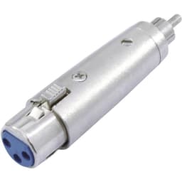 Omnitronic 30226560 XLR Adapter [1x RCA-hane - 1x