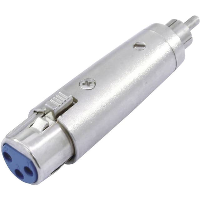 Omnitronic 30226560 XLR Adapter [1x RCA-hane - 1x