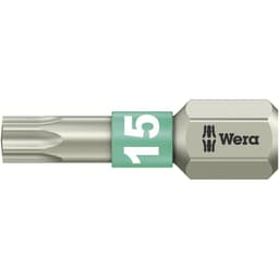 Wera 3867/1 TS TX 15 X 25 MM Torx-Bit T 15 Rostfritt