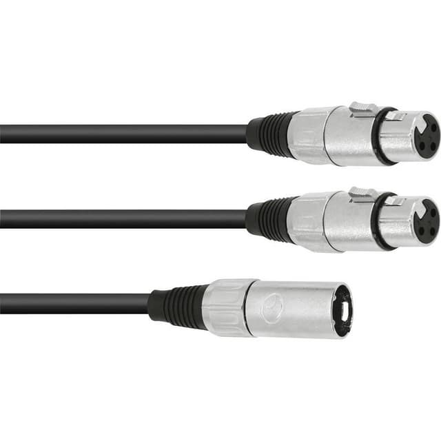Omnitronic 30225207 XLR Adapterkabel [1x XLR-kontakt