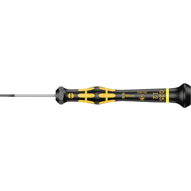 ESD Spårskruvmejsel Wera 1578 A Klingbredd: 1.2 mm