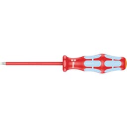 Wera 3160 i VDE Kærv-skruetrækker Klinge-bredde: 3 mm