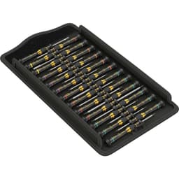 ESD Skruvmejsel set 25 delar Wera Kraftform ESD Micro