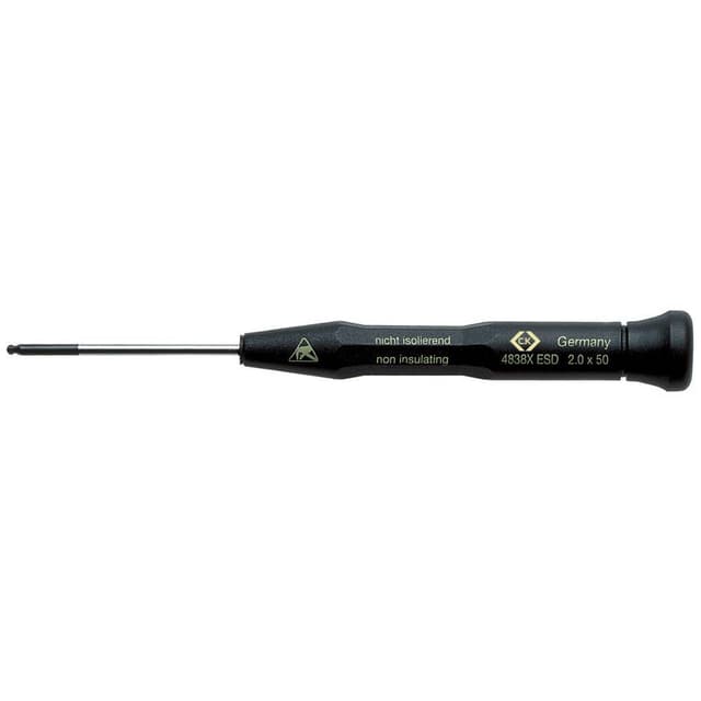 C.K. ESD Insexnyckel-skruvmejsel Nyckelstorlek: 1.5 mm