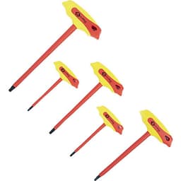 C.K. T4422 SET VDE Sexkantnyckel, set Nyckelstorlek: 3