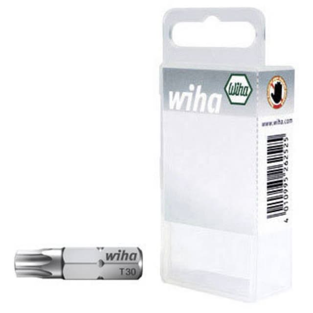 Wiha Torx-Bit T 10, T 15, T 20 Krom-vanadin-stål härdad