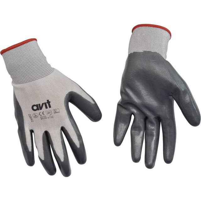 Nitril Arbetshandske Storlek (handskar): 10, XL EN 388,