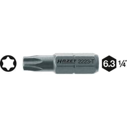 Hazet 2223-T20 Torx-bit T 20 Kvalitetsstål C 6.3 1 stk