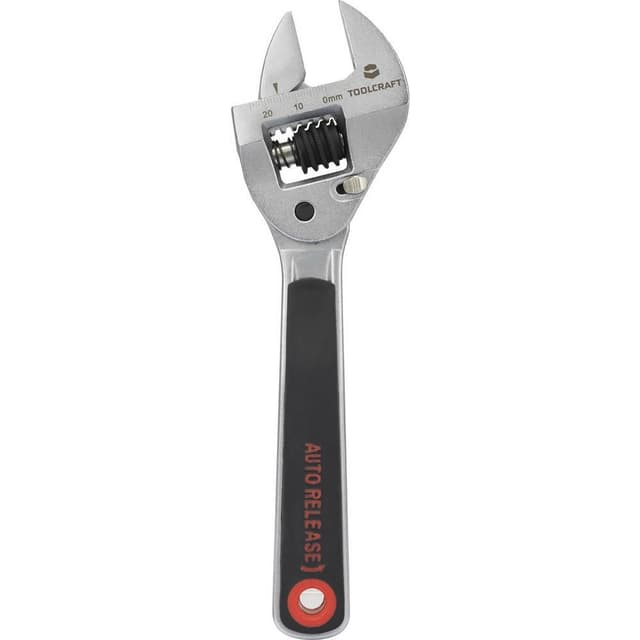 Skiftnyckel med spärrskaftsfunktion 0 - 26 mm TOOLCRAFT