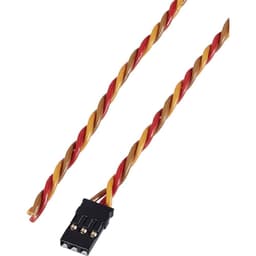 Servo Anslutningskabel [1x JR-hylsa - 1x Öppen ände]