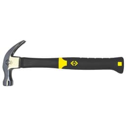 C.K. 357004 Claw Hammer - Vibration Proof With Fiberlass Handle 568g