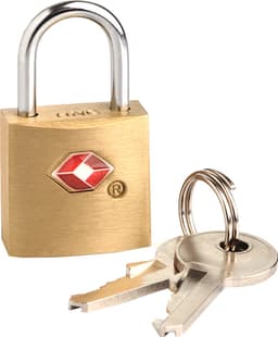 Travel Blue Security TSA-godkänt lås (guld)
