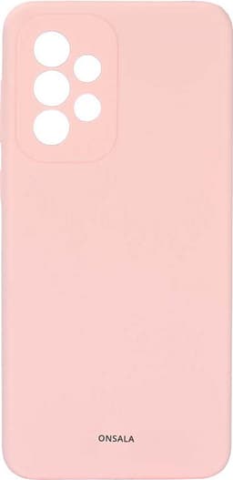 Onsala silikonfodral för Samsung Galaxy A33 (kalkrosa)