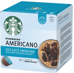 Starbucks Iced Americano kaffekapsler fra Nescafé Dolce Gusto 12503192