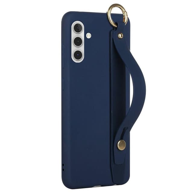 SKALO Samsung A13 5G Håndrem TPU-cover - Blå
