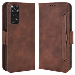 SKALO Xiaomi Redmi Note 11 6-RUM Pungetaske - Brun