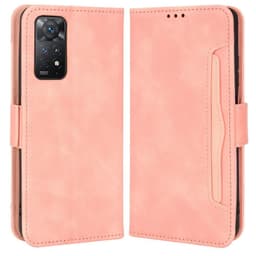 SKALO Xiaomi Redmi Note 11 Pro 6-FACK Plånboksfodral - Rosa