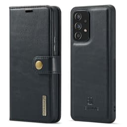 DG MING Samsung A53 5G 2-in-1 magneetti lompakkokotelo - Musta