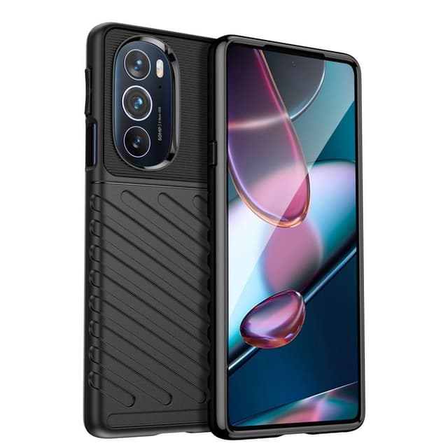 SKALO Motorola Edge 30 Pro Armor Thunder Skal - Svart