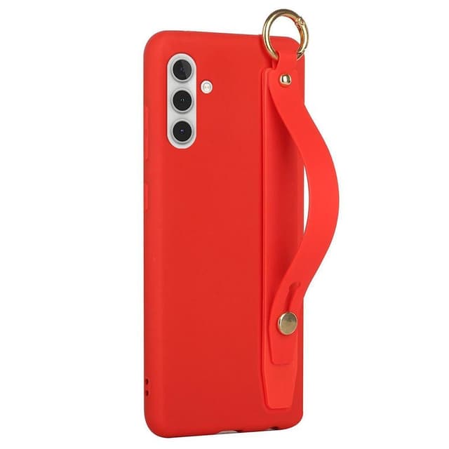 SKALO Samsung A04s 4G Handrem TPU-skal - Röd