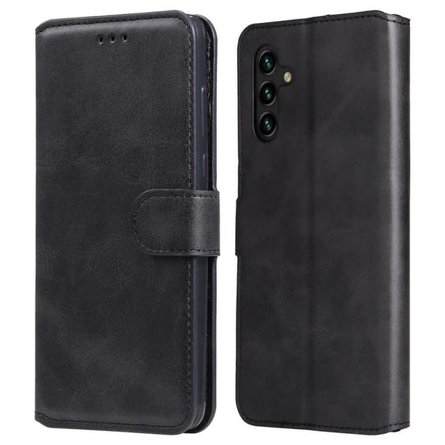 SKALO Samsung A13 5G Classic Lompakkokotelo - Musta