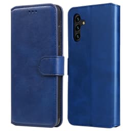 SKALO Samsung A04s 4G Classic Lompakkokotelo - Sininen