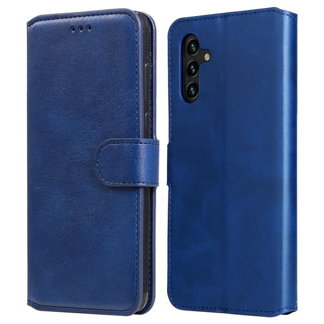 SKALO Samsung A04s 4G Classic Lompakkokotelo - Sininen