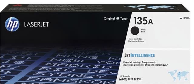 HP 135A LaserJet tonerpatron (sort)