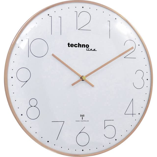 Techno Line WT 8235 gold optik Vægur 1 stk