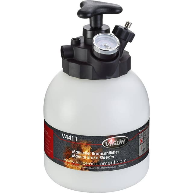 Vigor V4411 Avluftare broms-sats 3 l, manuellt