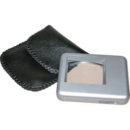 RONA 450510 Læselup med Belysning Linsestørrelse: (L x B) 38 mm x 30 mm Sølv