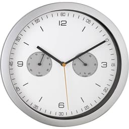 Mebus 52827 DCF Väggklocka 260 mm x 42 mm Silver