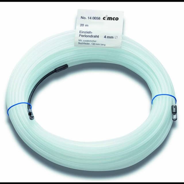 Perlon dragtråd 10 m ca. 130 mm 900N Cimco 900N 4 mm 10