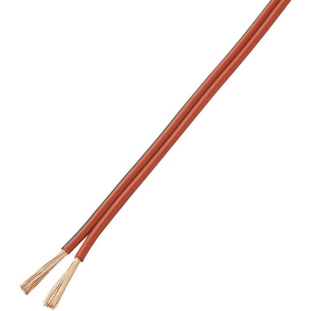 TRU COMPONENTS 1572357 Flätad kabel LiY-Z 2 x 2 mm²