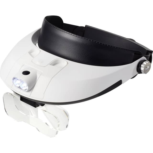 TOOLCRAFT TO-5137806 Huvudlupp med LED-belysning
