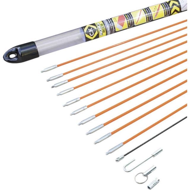 Kabel Einziehstangensatz Mighty-Rod, 10 meter C.K. Mighty-Rod 10 m