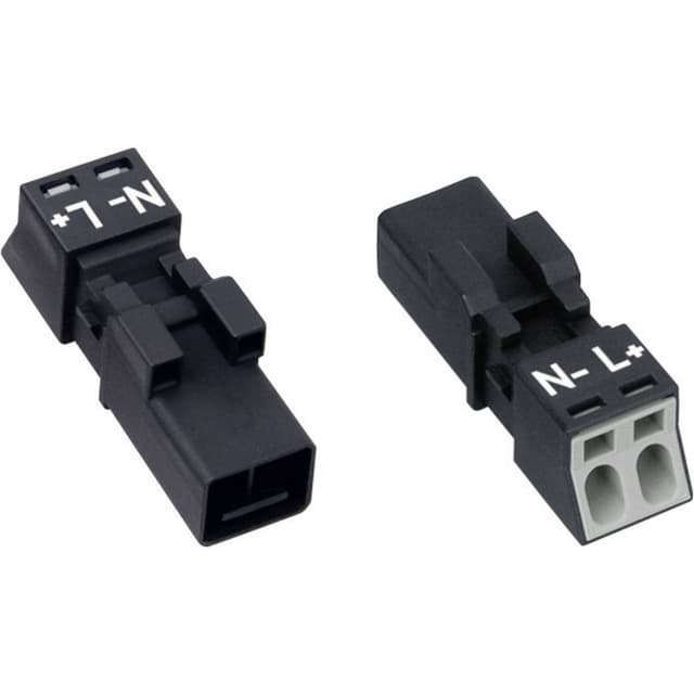 WAGO 890-212 Strømstik WINSTA MINI Stik, lige Samlet
