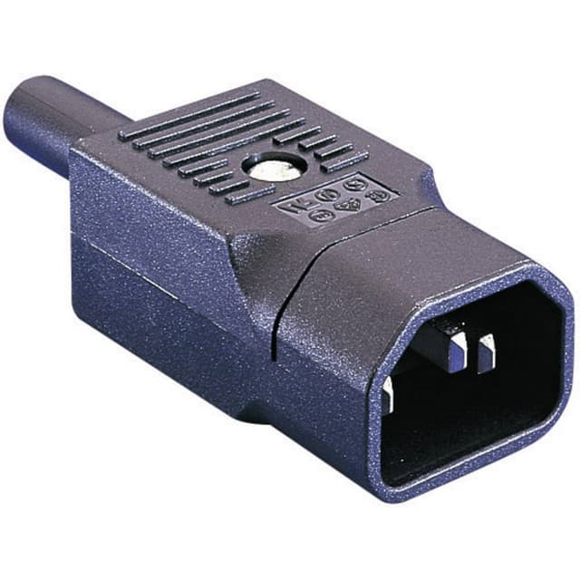 Bulgin PX0686 IEC-stik PX Stik, lige Samlet poltal: 2 +