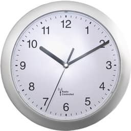 EUROTIME 56787 DCF Väggklocka 25 cm x 3.8 cm Silver