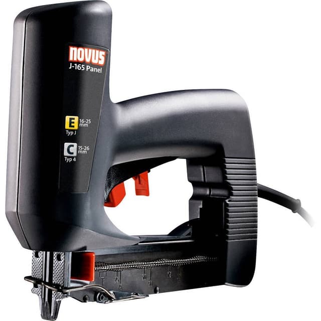 Novus J 165 Panel Elektrisk hæftemaskine Klammer-type Type 4 Klammer-længde 15 - 26 mm