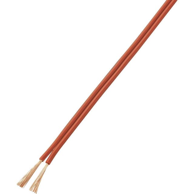 TRU COMPONENTS 1567412 Flätad kabel LiY-Z 2 x 1 mm²
