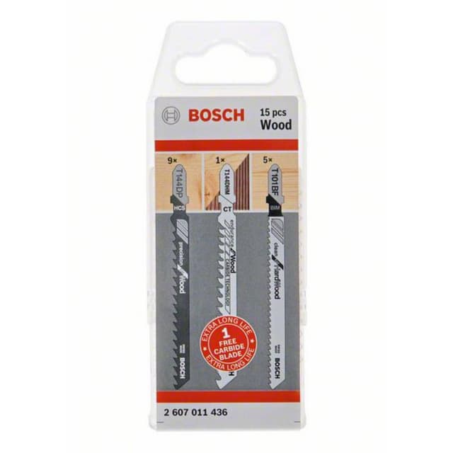 Bosch Accessories 2607011436 Sticksågsblad 15 st